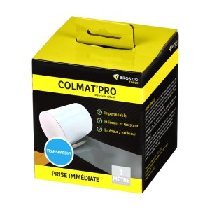 Scotch antifuites COLMAT'PRO transparent