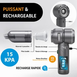 aspirateur à main puissant