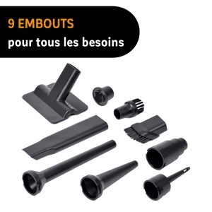 embouts aspirateur voiture Powervac