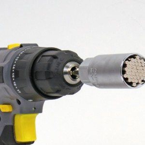 Justgreenbox - 7mm-19mm multi-fonctionnel douille universelle clé métrique  adaptateur de perceuse électrique ensemble outils de réparation  professionnels, Argent - Clés et douilles - Rue du Commerce